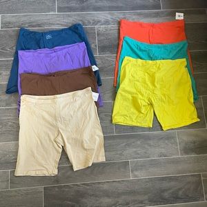 3x biker shorts